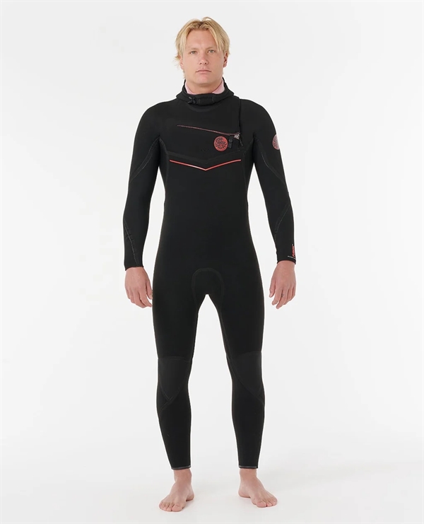 Rip Curl F-Bomb Fusion CZ Hood 5:4 Mens - Black